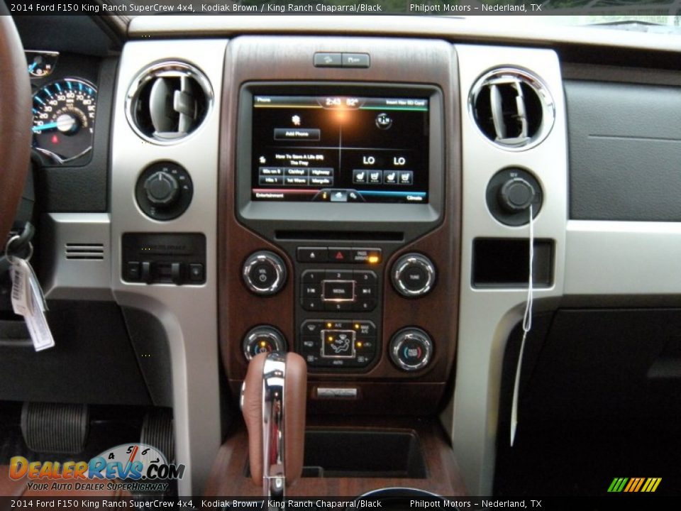 2014 Ford F150 King Ranch SuperCrew 4x4 Kodiak Brown / King Ranch Chaparral/Black Photo #32