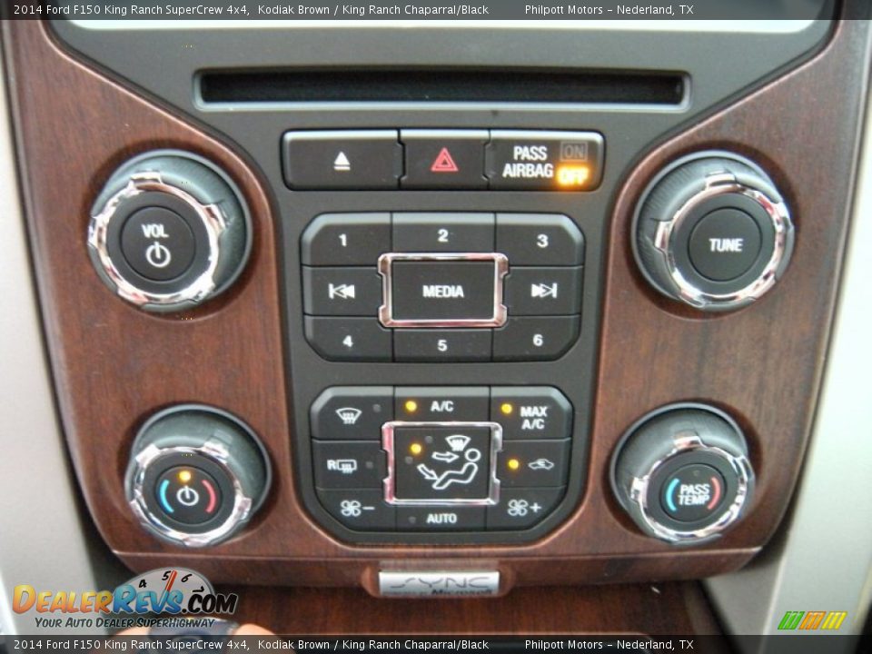 2014 Ford F150 King Ranch SuperCrew 4x4 Kodiak Brown / King Ranch Chaparral/Black Photo #34