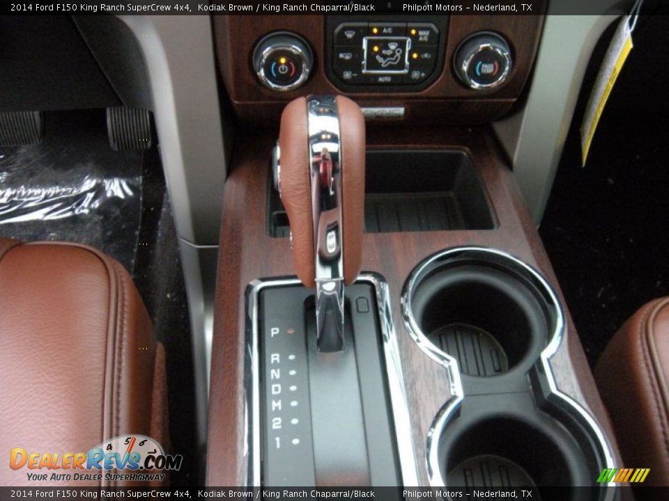 2014 Ford F150 King Ranch SuperCrew 4x4 Kodiak Brown / King Ranch Chaparral/Black Photo #35