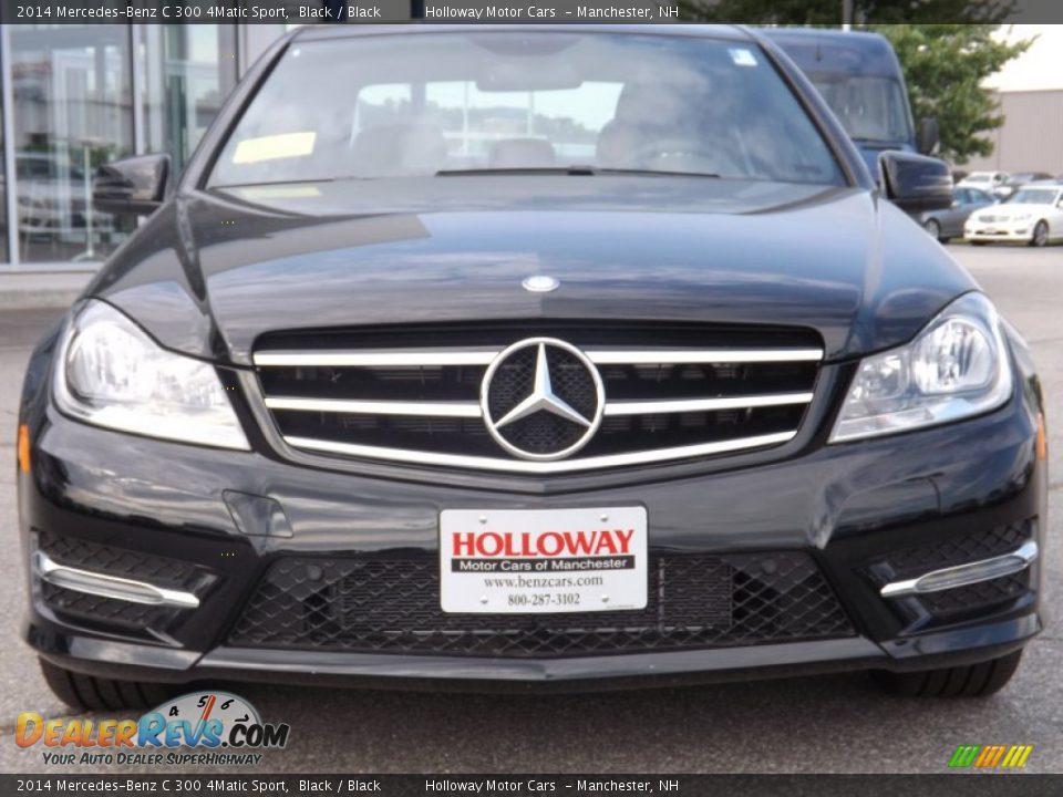 2014 Mercedes-Benz C 300 4Matic Sport Black / Black Photo #2