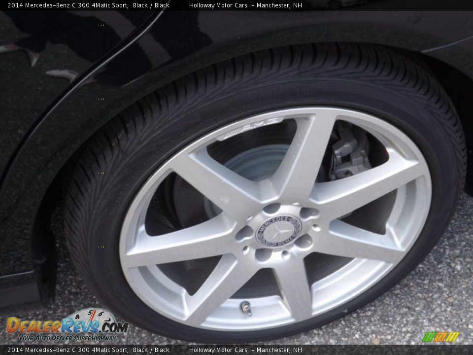 2014 Mercedes-Benz C 300 4Matic Sport Black / Black Photo #5