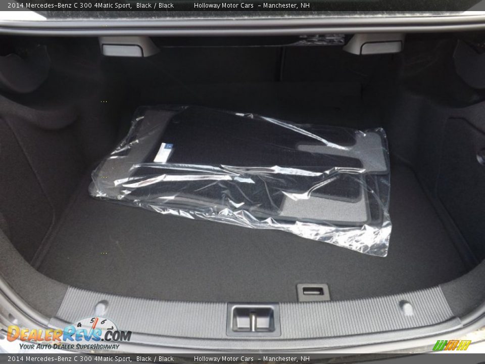 2014 Mercedes-Benz C 300 4Matic Sport Black / Black Photo #7