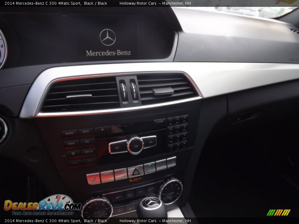 2014 Mercedes-Benz C 300 4Matic Sport Black / Black Photo #10