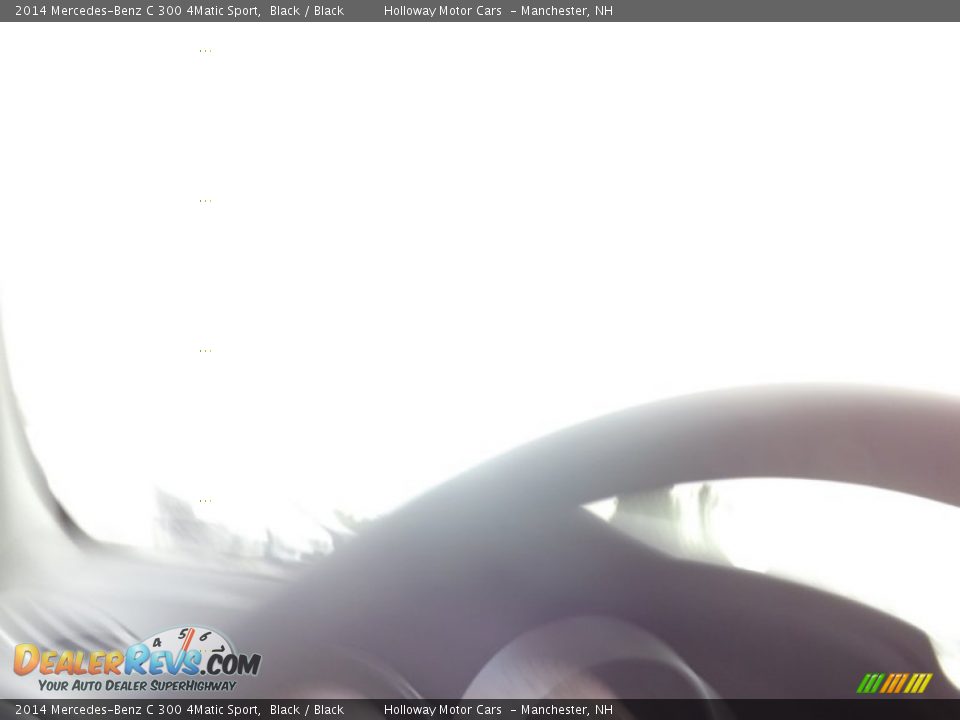 2014 Mercedes-Benz C 300 4Matic Sport Black / Black Photo #11