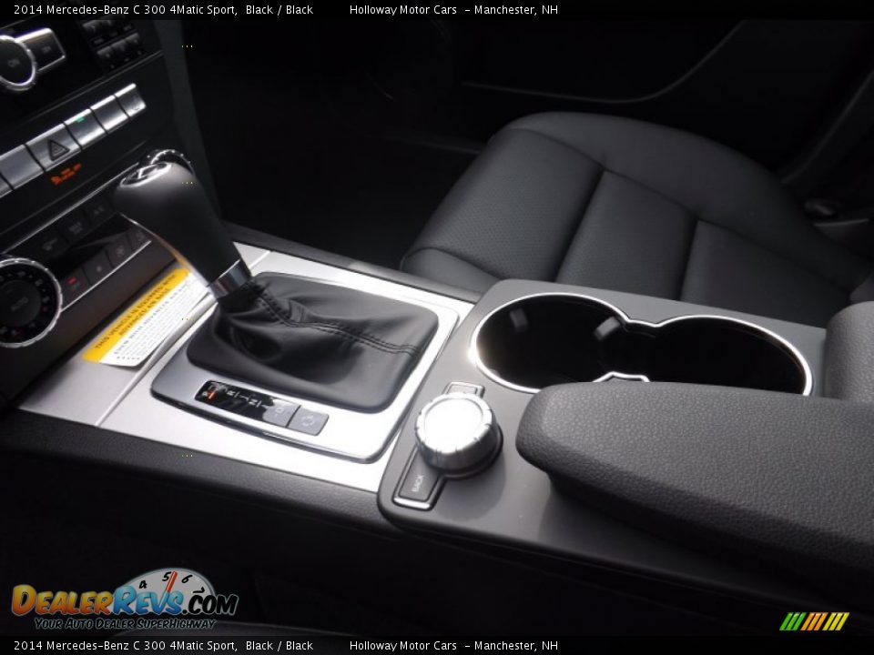 2014 Mercedes-Benz C 300 4Matic Sport Black / Black Photo #13