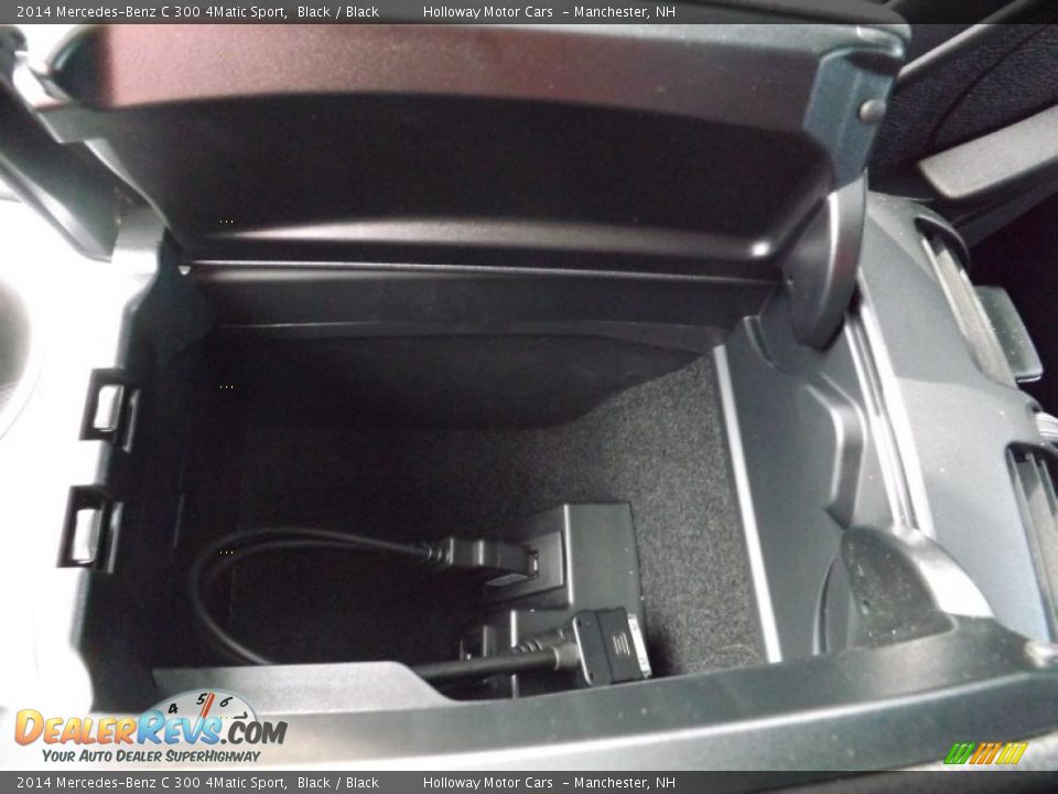 2014 Mercedes-Benz C 300 4Matic Sport Black / Black Photo #14