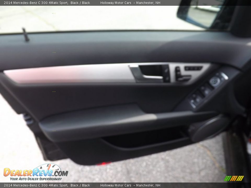2014 Mercedes-Benz C 300 4Matic Sport Black / Black Photo #16