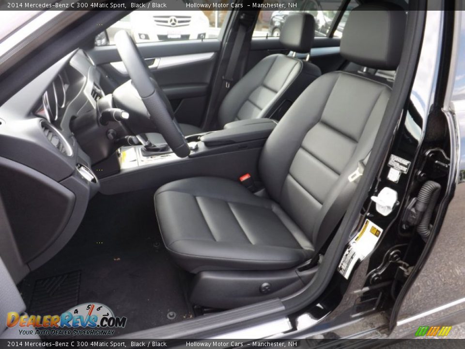 2014 Mercedes-Benz C 300 4Matic Sport Black / Black Photo #18