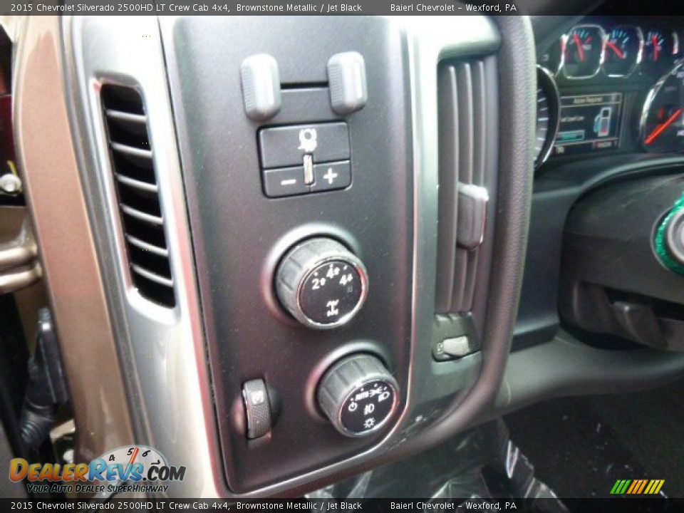 2015 Chevrolet Silverado 2500HD LT Crew Cab 4x4 Brownstone Metallic / Jet Black Photo #15