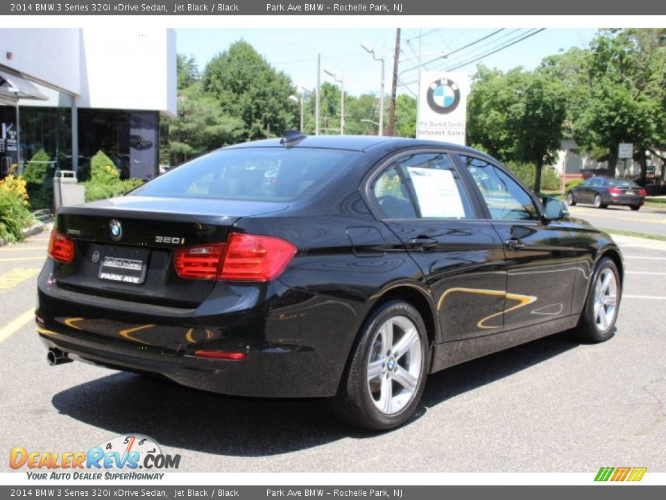 2014 BMW 3 Series 320i xDrive Sedan Jet Black / Black Photo #3