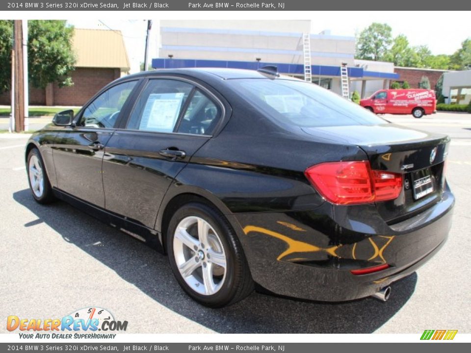 2014 BMW 3 Series 320i xDrive Sedan Jet Black / Black Photo #5