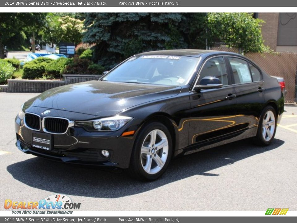 2014 BMW 3 Series 320i xDrive Sedan Jet Black / Black Photo #7