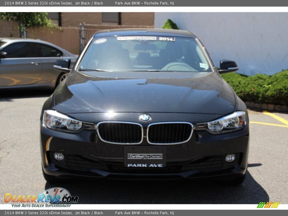 2014 BMW 3 Series 320i xDrive Sedan Jet Black / Black Photo #8