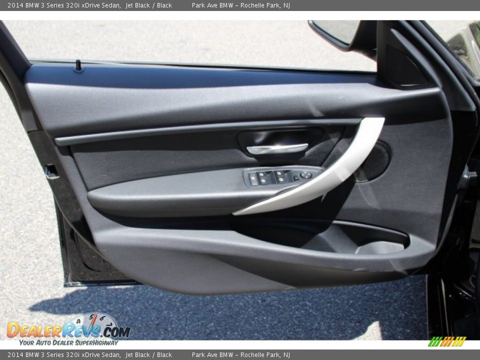2014 BMW 3 Series 320i xDrive Sedan Jet Black / Black Photo #9