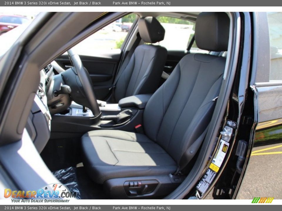 2014 BMW 3 Series 320i xDrive Sedan Jet Black / Black Photo #12