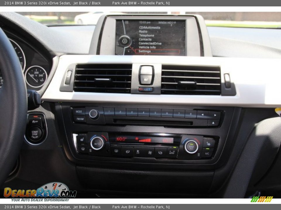 2014 BMW 3 Series 320i xDrive Sedan Jet Black / Black Photo #15