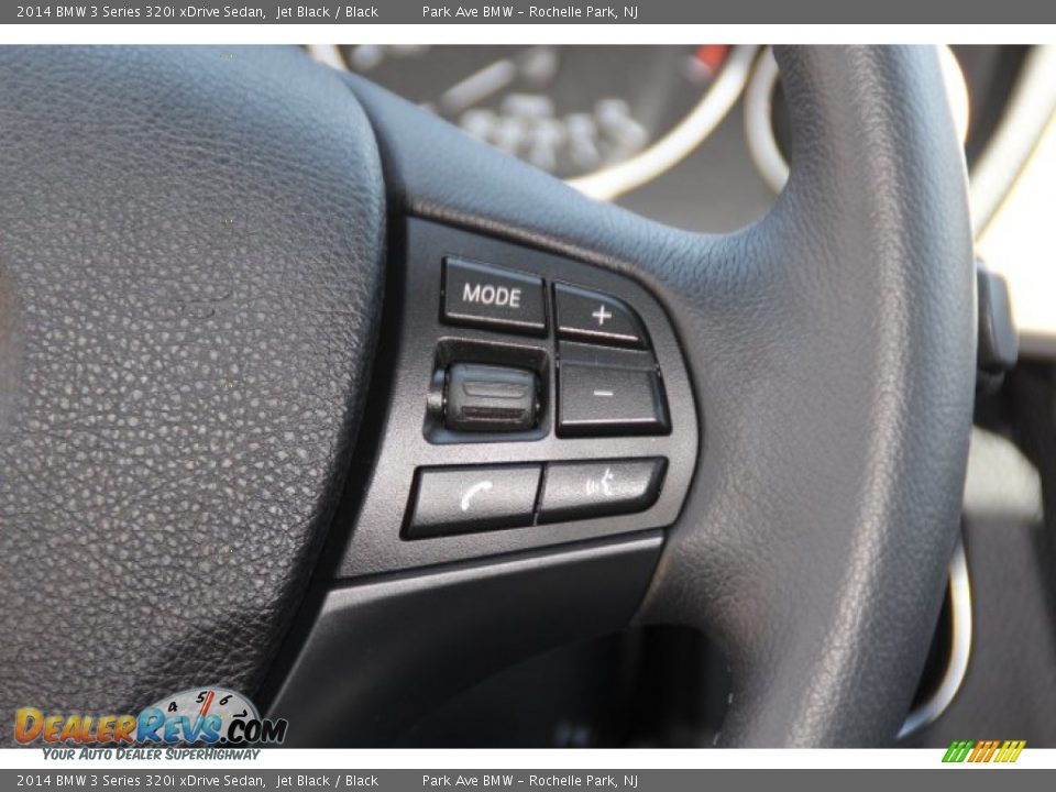 2014 BMW 3 Series 320i xDrive Sedan Jet Black / Black Photo #19