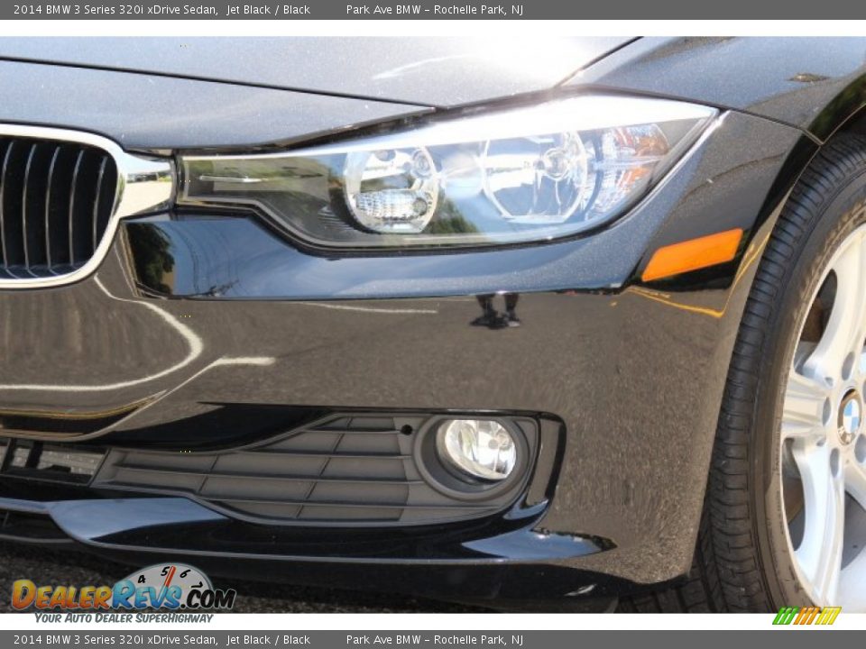 2014 BMW 3 Series 320i xDrive Sedan Jet Black / Black Photo #30