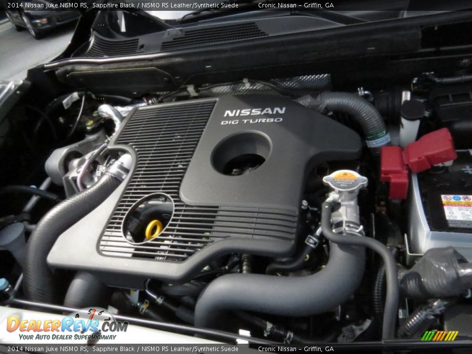 2014 Nissan Juke NISMO RS 1.6 Liter NISMO DIG Turbocharged DOHC 16-Valve CVTCS 4 Cylinder Engine Photo #12