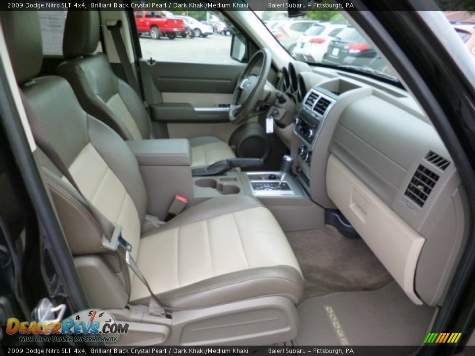 Dark Khaki/Medium Khaki Interior - 2009 Dodge Nitro SLT 4x4 Photo #10