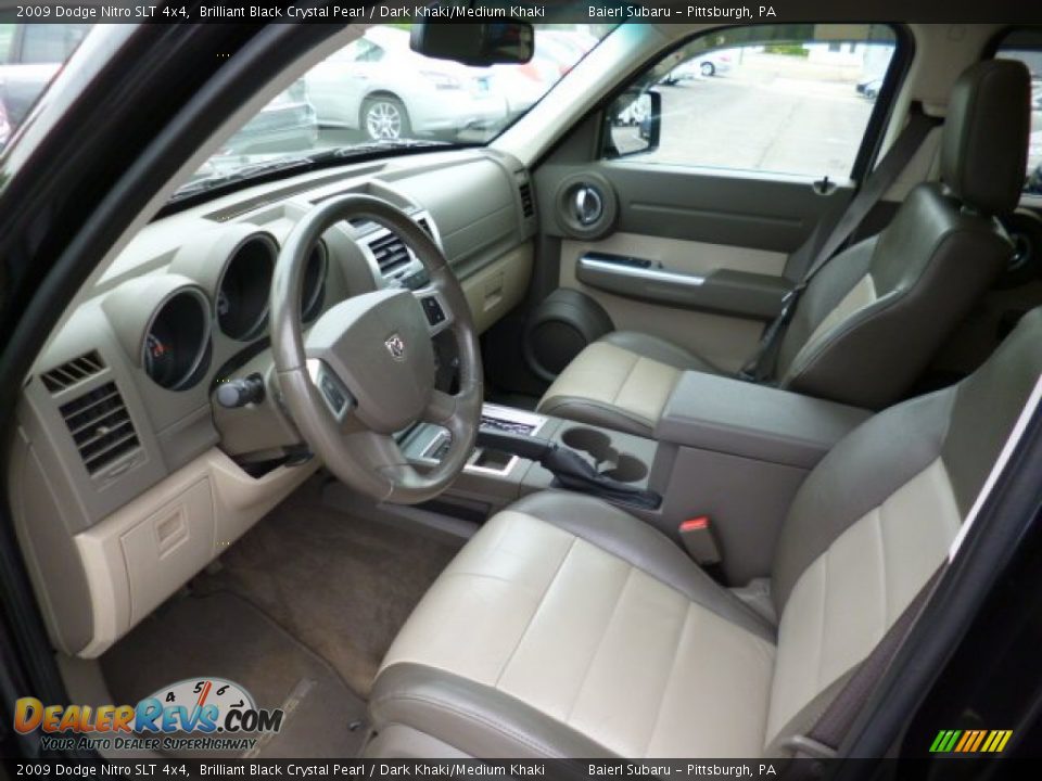 Dark Khaki/Medium Khaki Interior - 2009 Dodge Nitro SLT 4x4 Photo #15