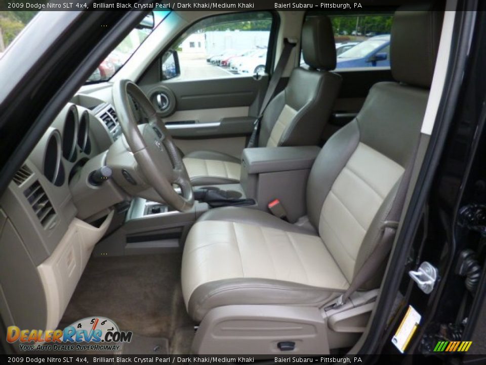 Front Seat of 2009 Dodge Nitro SLT 4x4 Photo #16