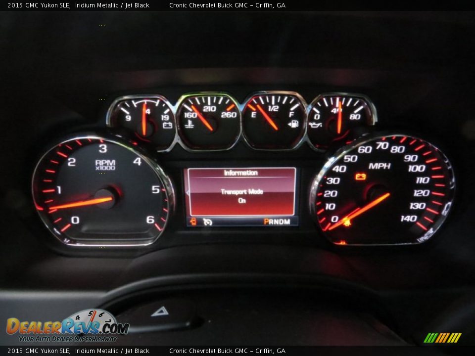 2015 GMC Yukon SLE Iridium Metallic / Jet Black Photo #13