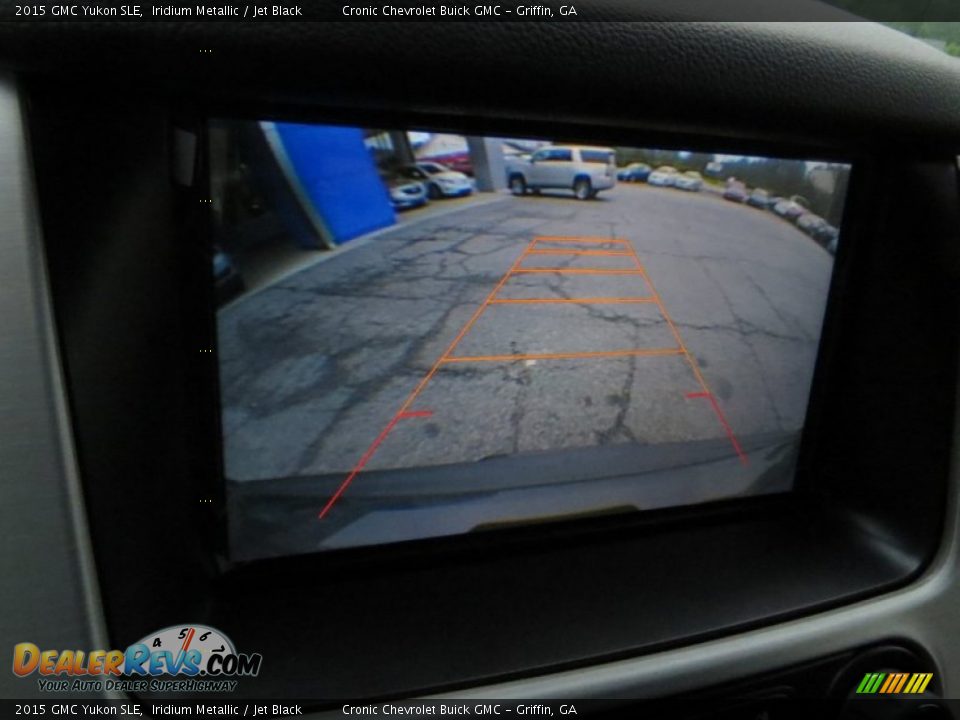 2015 GMC Yukon SLE Iridium Metallic / Jet Black Photo #14