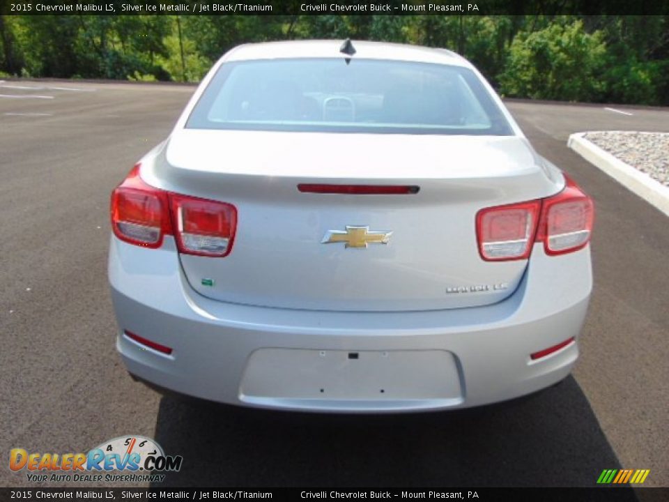 2015 Chevrolet Malibu LS Silver Ice Metallic / Jet Black/Titanium Photo #7
