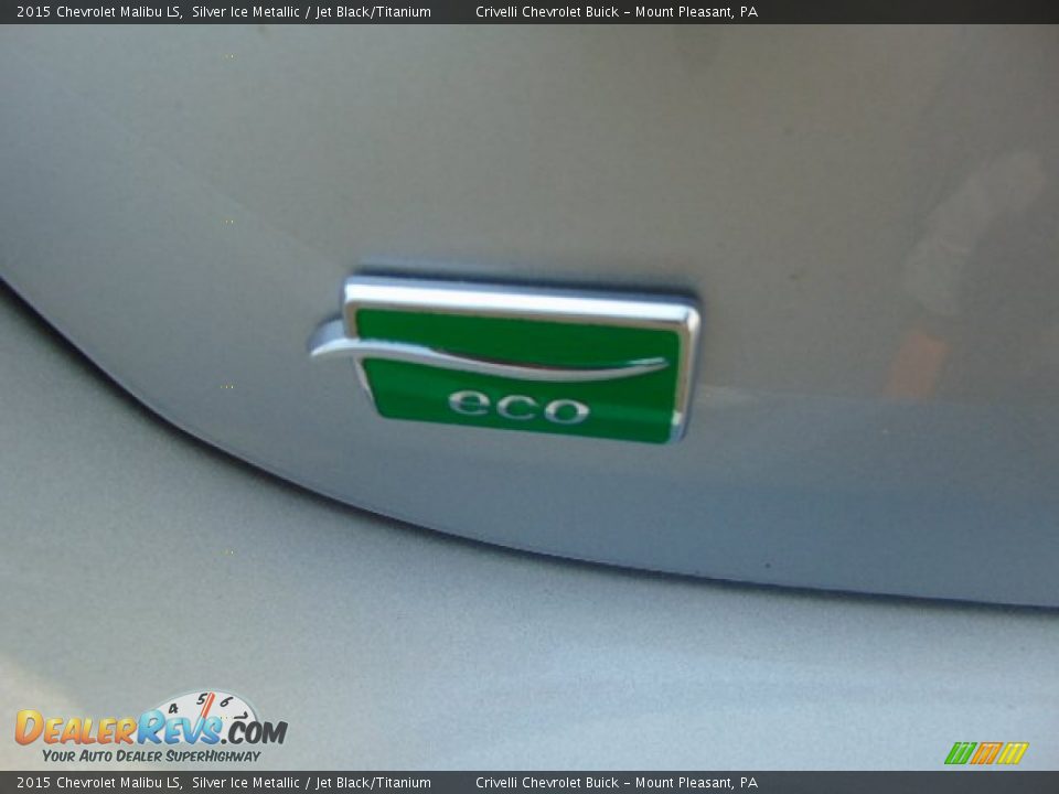 2015 Chevrolet Malibu LS Silver Ice Metallic / Jet Black/Titanium Photo #8