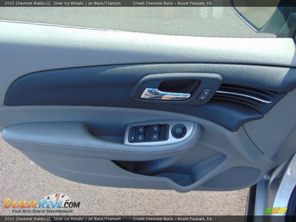 2015 Chevrolet Malibu LS Silver Ice Metallic / Jet Black/Titanium Photo #9