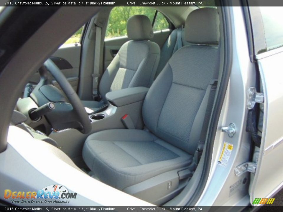 2015 Chevrolet Malibu LS Silver Ice Metallic / Jet Black/Titanium Photo #11