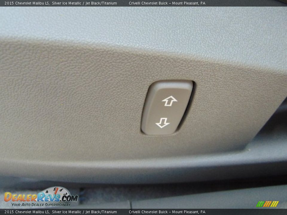 2015 Chevrolet Malibu LS Silver Ice Metallic / Jet Black/Titanium Photo #12