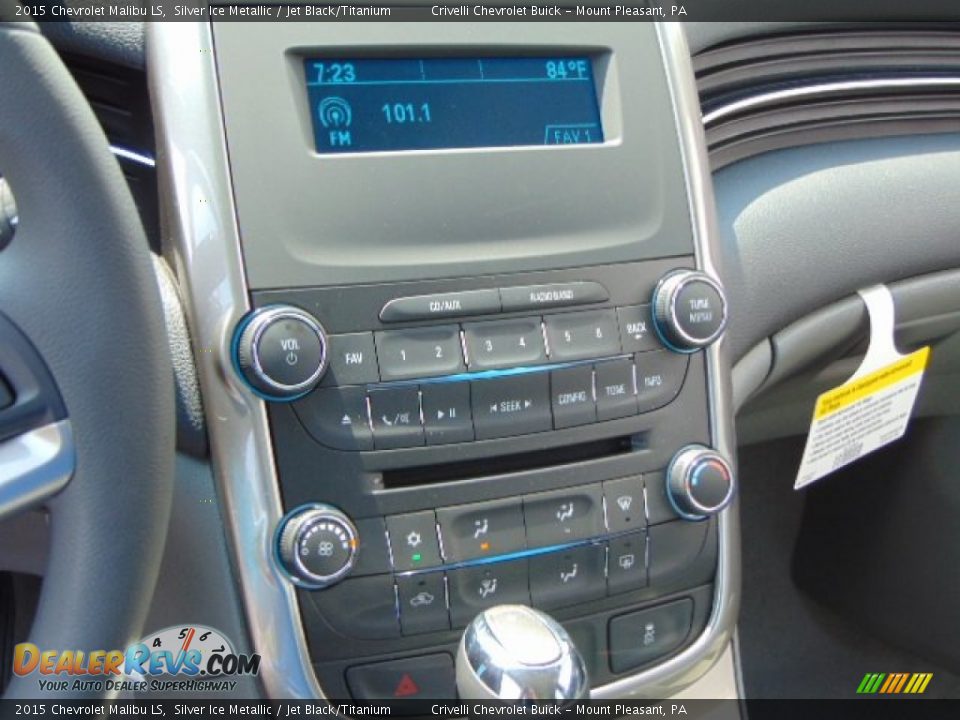 2015 Chevrolet Malibu LS Silver Ice Metallic / Jet Black/Titanium Photo #13