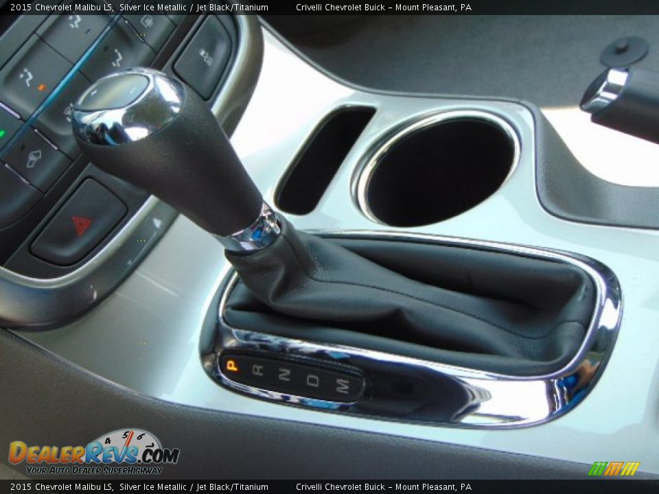 2015 Chevrolet Malibu LS Silver Ice Metallic / Jet Black/Titanium Photo #16