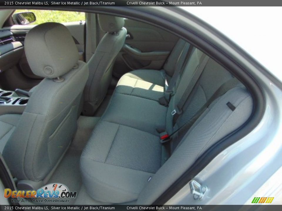 2015 Chevrolet Malibu LS Silver Ice Metallic / Jet Black/Titanium Photo #17