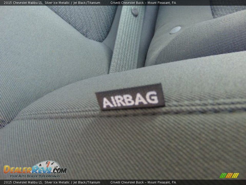 2015 Chevrolet Malibu LS Silver Ice Metallic / Jet Black/Titanium Photo #18