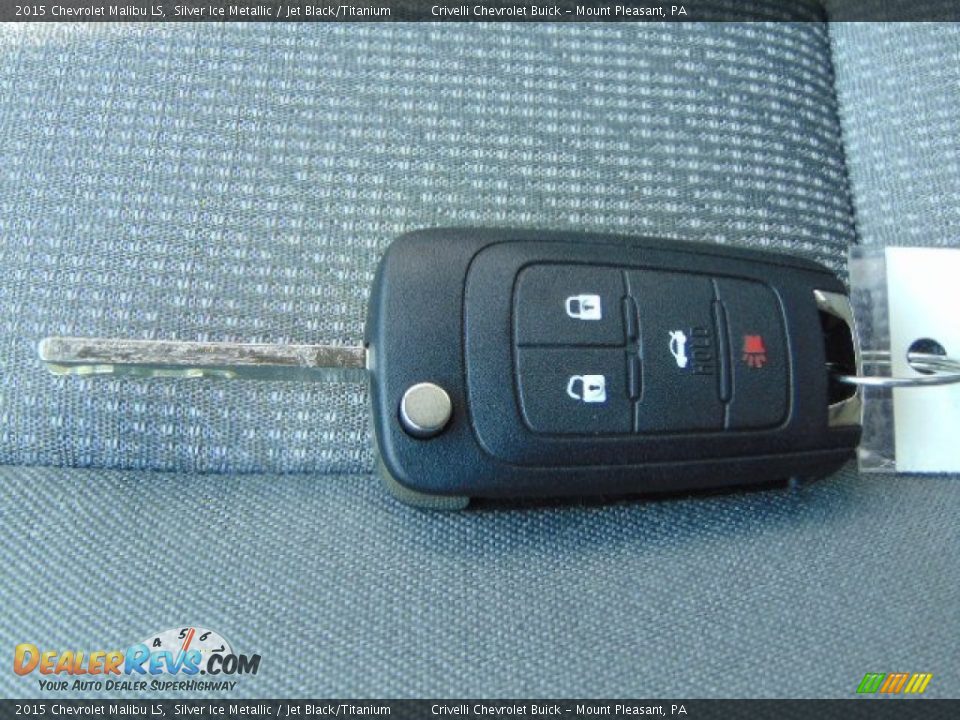 2015 Chevrolet Malibu LS Silver Ice Metallic / Jet Black/Titanium Photo #19
