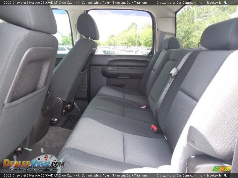 2012 Chevrolet Silverado 2500HD LT Crew Cab 4x4 Summit White / Light Titanium/Dark Titanium Photo #5