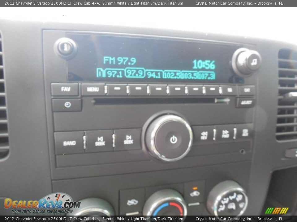 2012 Chevrolet Silverado 2500HD LT Crew Cab 4x4 Summit White / Light Titanium/Dark Titanium Photo #19