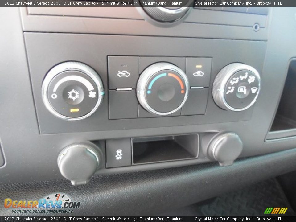 2012 Chevrolet Silverado 2500HD LT Crew Cab 4x4 Summit White / Light Titanium/Dark Titanium Photo #20