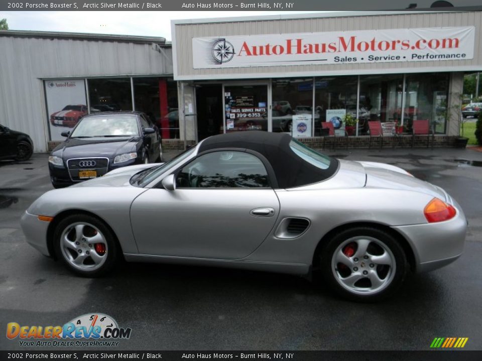 2002 Porsche Boxster S Arctic Silver Metallic / Black Photo #4