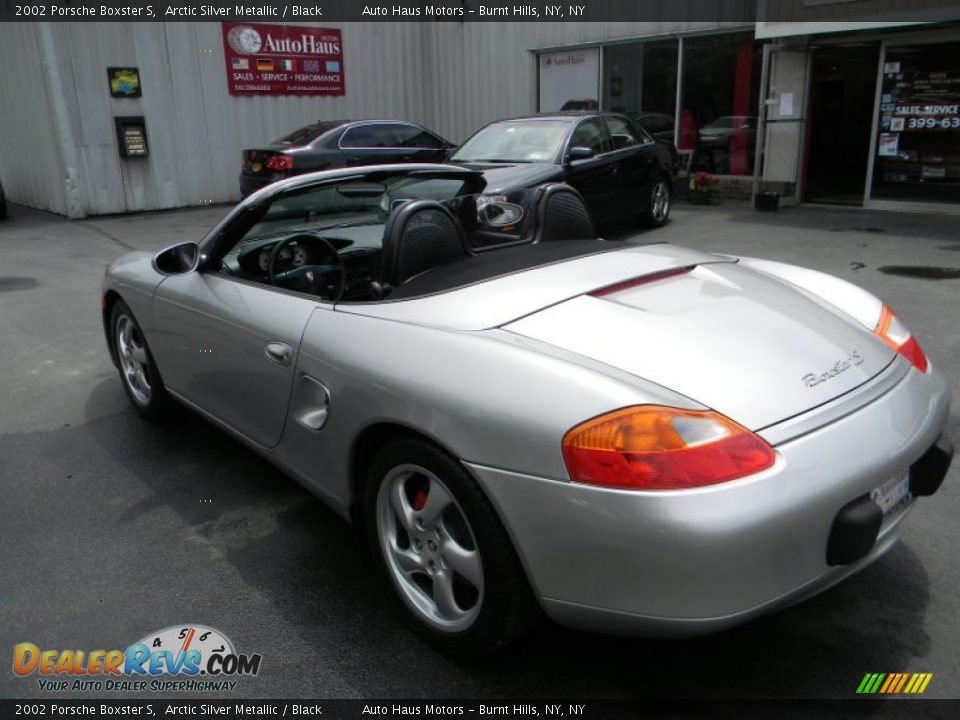 2002 Porsche Boxster S Arctic Silver Metallic / Black Photo #5