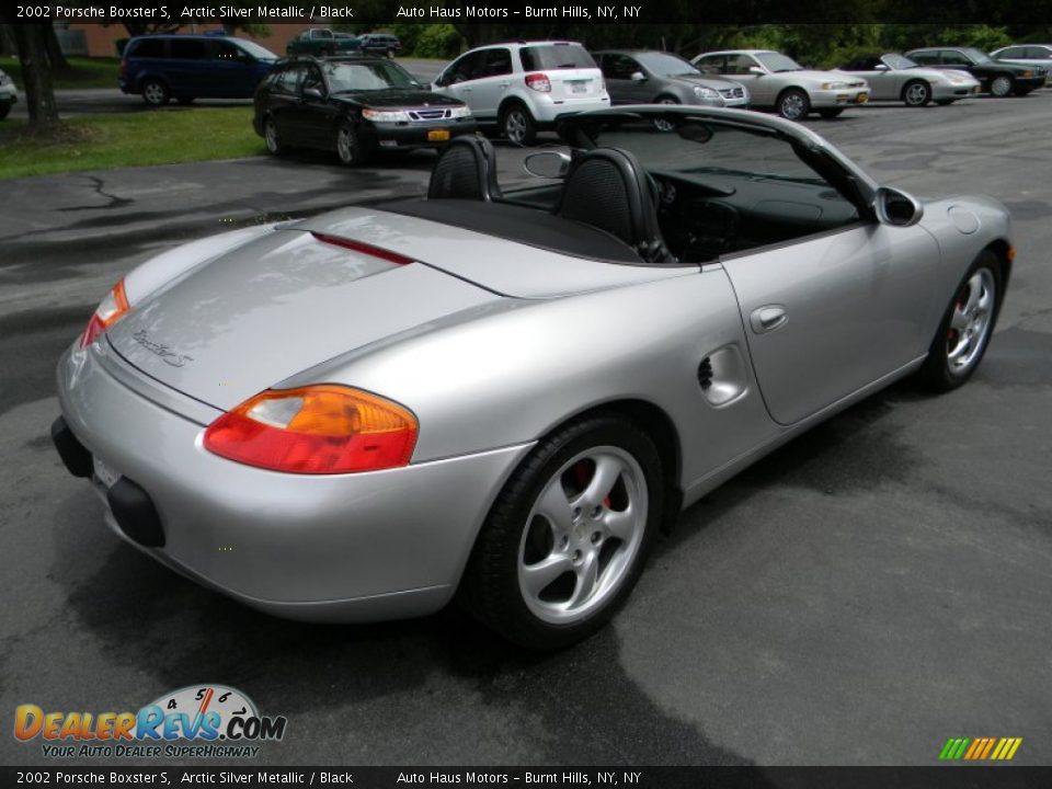 2002 Porsche Boxster S Arctic Silver Metallic / Black Photo #9