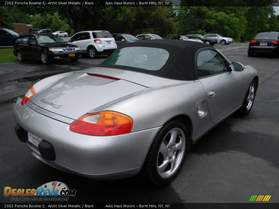 2002 Porsche Boxster S Arctic Silver Metallic / Black Photo #10