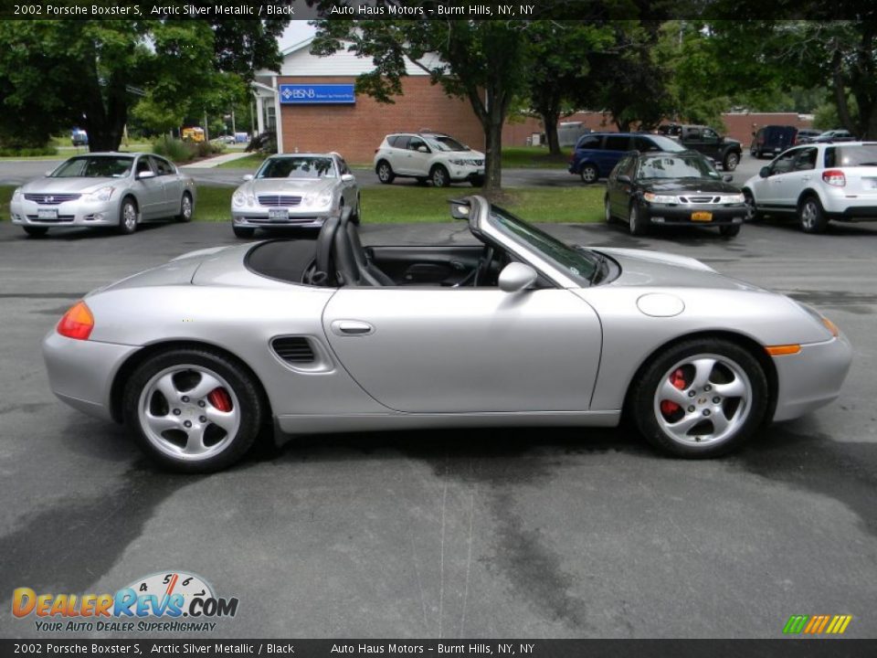 2002 Porsche Boxster S Arctic Silver Metallic / Black Photo #11