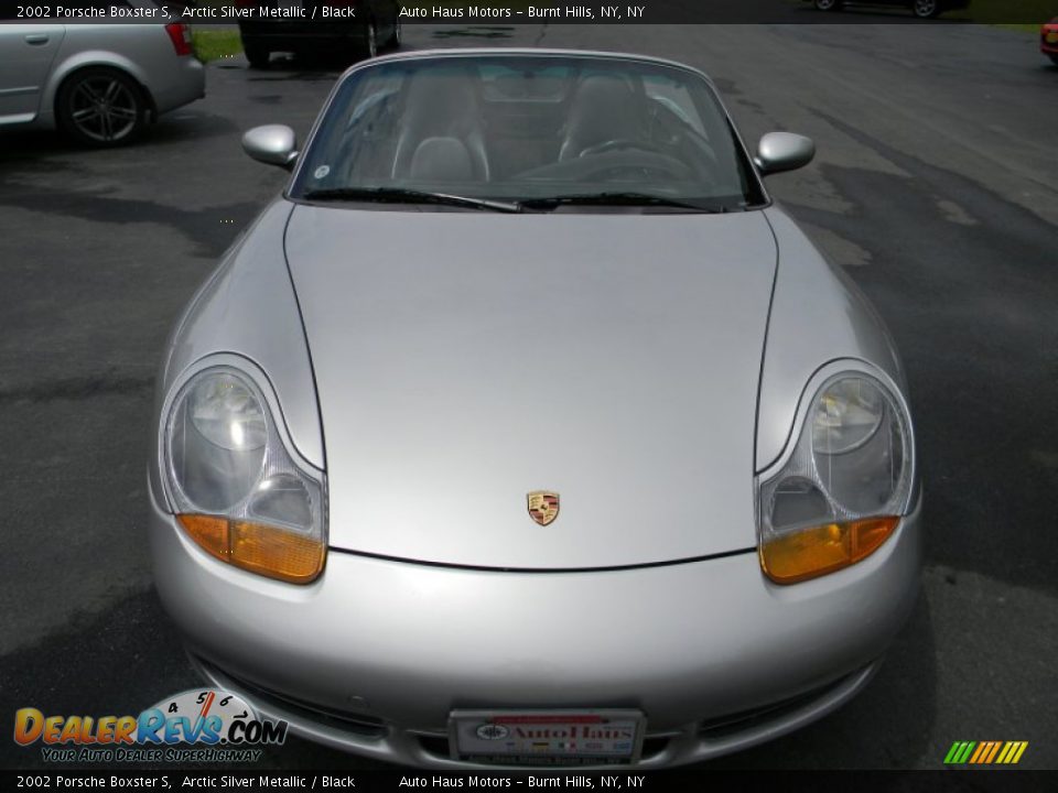 2002 Porsche Boxster S Arctic Silver Metallic / Black Photo #15