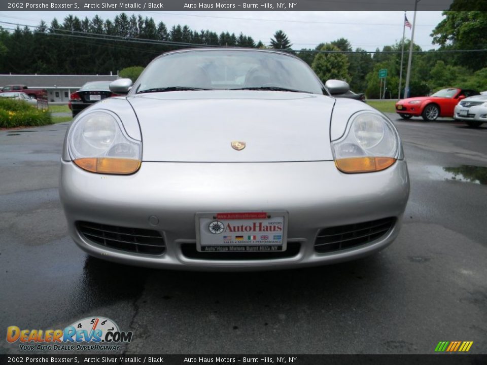 2002 Porsche Boxster S Arctic Silver Metallic / Black Photo #16