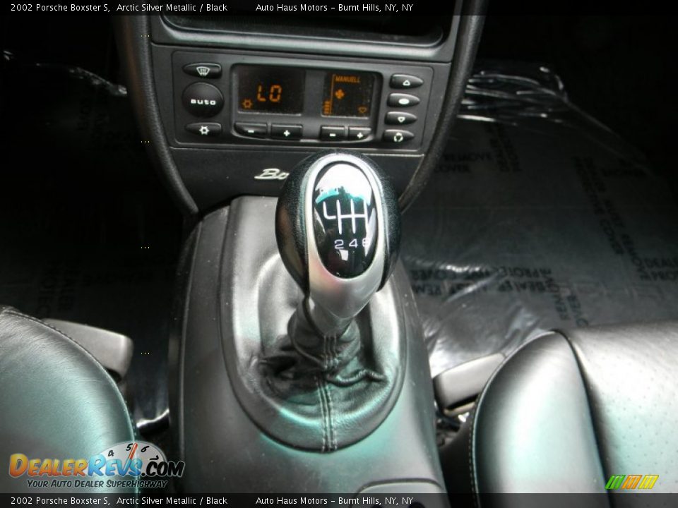 2002 Porsche Boxster S Arctic Silver Metallic / Black Photo #19