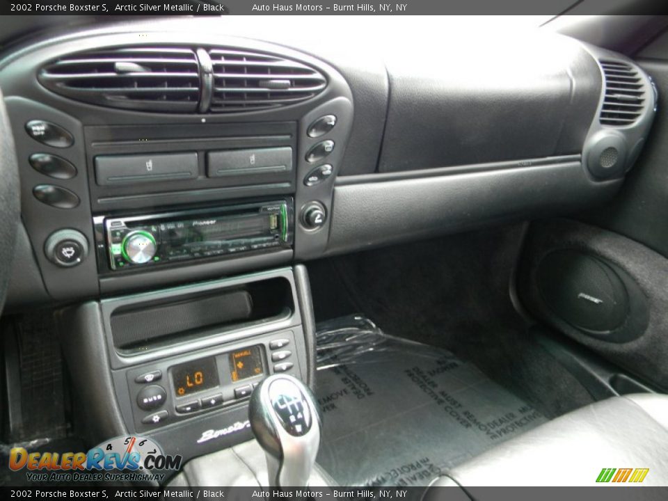 2002 Porsche Boxster S Arctic Silver Metallic / Black Photo #20